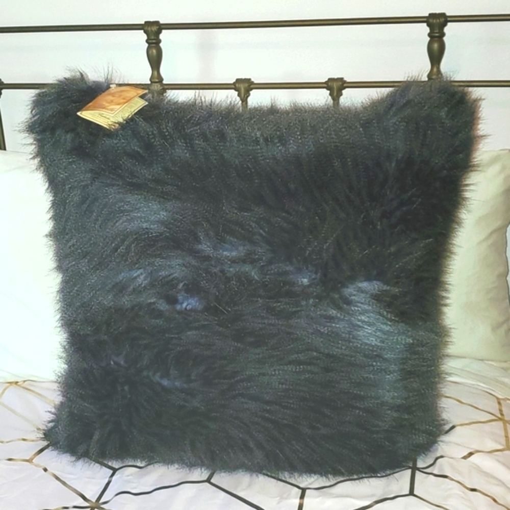 NEW OSTRICH Feather Pillow HIGH End NEW with tags attached READ